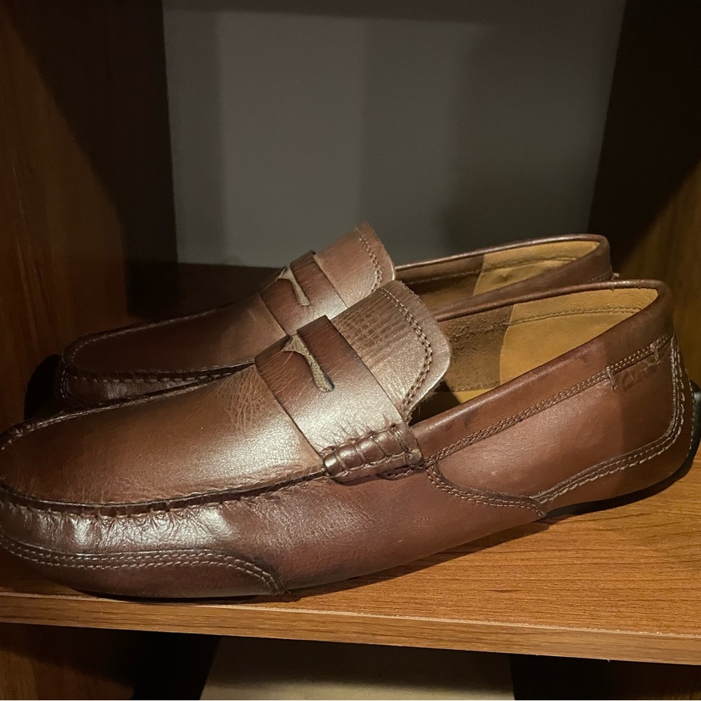 Clarks Ashmont Men's Brown Loafers